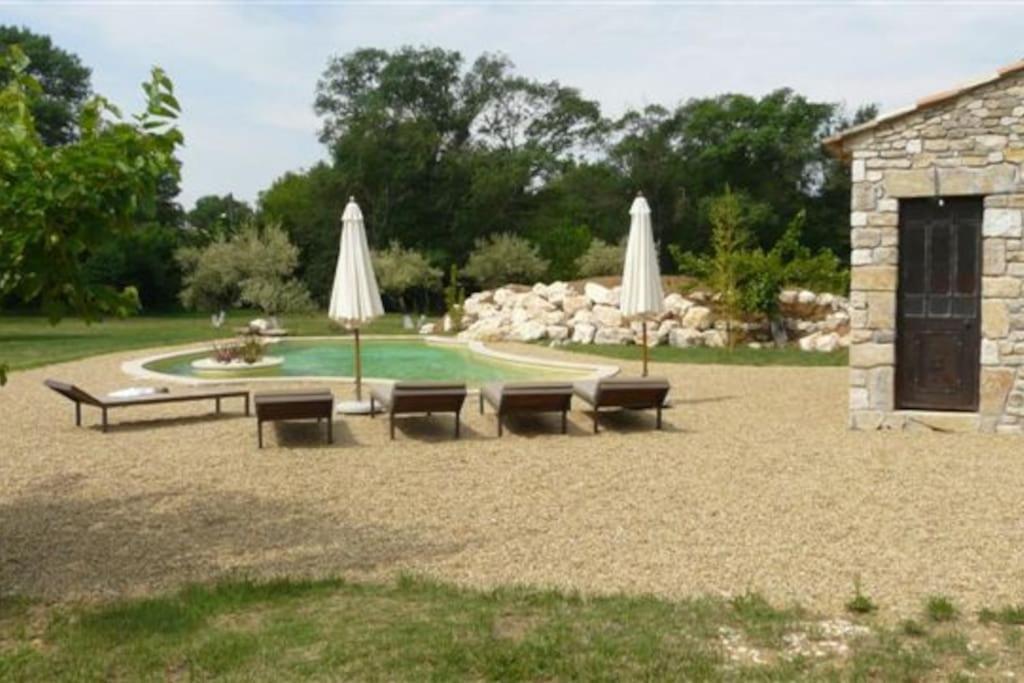 Gite De Charme 80 M², Piscine, Proche D'Uzes. Vezenobres Exterior photo